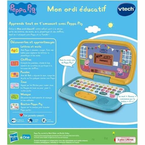 Bærbar computer Vtech Peppa Pig 3-6 år Interaktivt legetøj (FR)