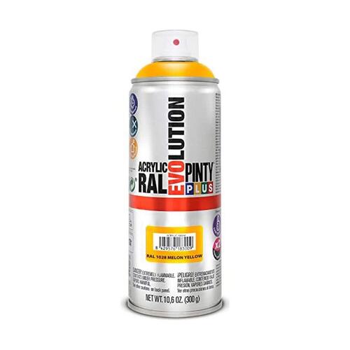 Spraymaling Pintyplus Evolution RAL 1028 400 ml Melon Yellow