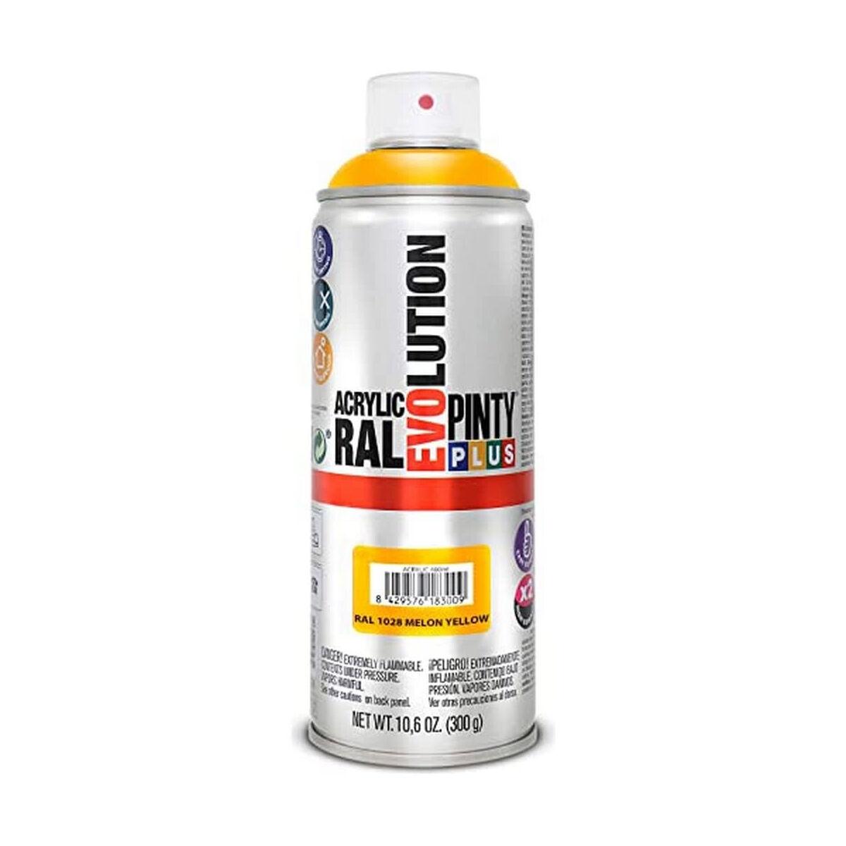 Spraymaling Pintyplus Evolution RAL 1028 400 ml Melon Yellow
