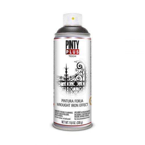 Pintyplus Tech FJ104 spraymaling til jern 400 ml - Sort, mat