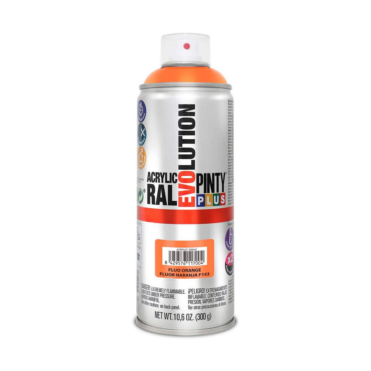 Spraymaling Pintyplus Evolution F143 400 Fluorescerende Orange