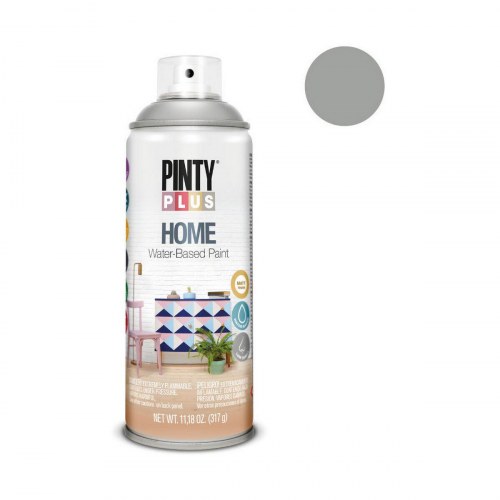 Spraymaling vandbaseret Pintyplus Home HM417 400 ml - Rainy Grey