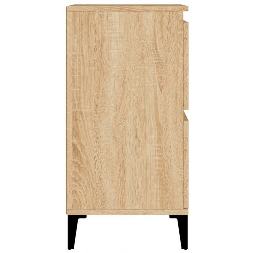 Skænke 2 stk. 60 x 35 x 70 cm - sonoma-eg