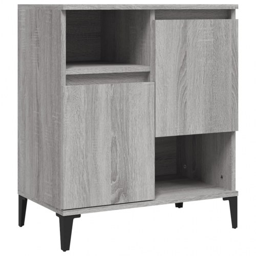 Skænke 2 stk. 60×35×70 cm i konstrueret træ - grå sonoma-eg