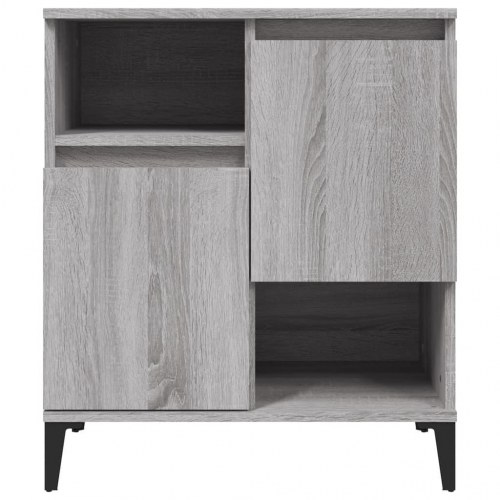 Skænke 2 stk. 60×35×70 cm i konstrueret træ - grå sonoma-eg