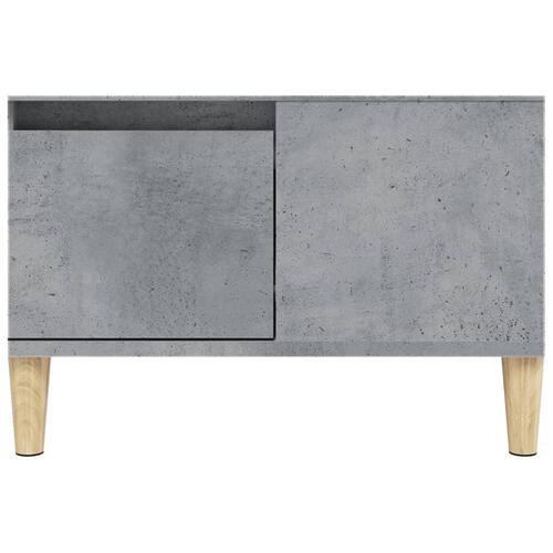 Sofabord 55x55x36,5 cm konstrueret træ betongrå