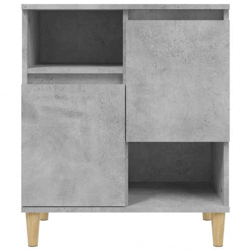 Skænke 2 stk. 60x35x70 cm konstrueret træ betongrå