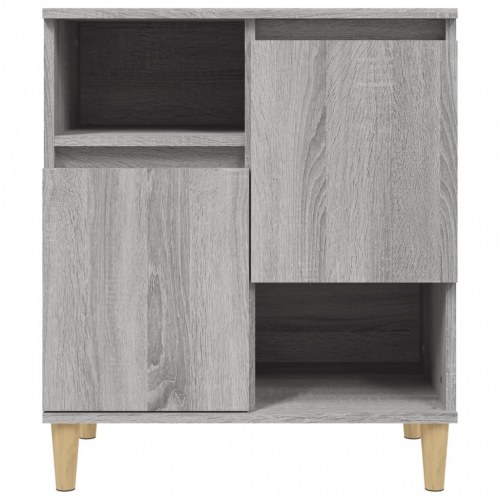 Skænke 3 stk. - grå sonoma-eg 60 x 35 x 70 cm