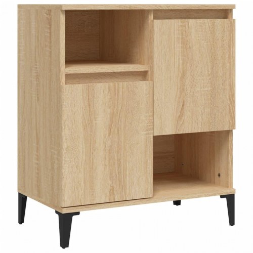 Skænke 2 stk. 60×35×70 cm i konstrueret træ - sonoma-eg