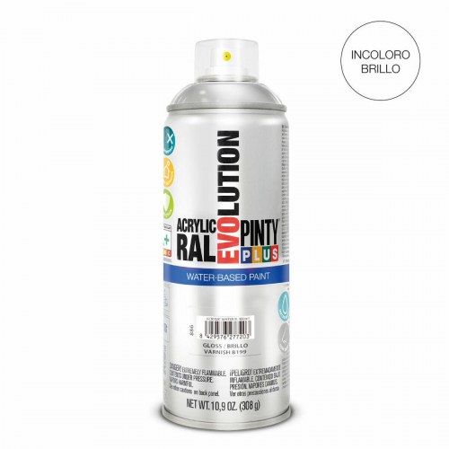 Spraymaling vandbaseret Pintyplus Evolution B199 - farveløs, 400 ml