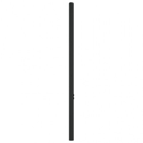 Sengegavl i metal 100 cm - sort, udskiftningsgavl