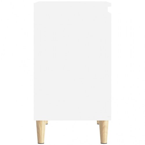 Underskab til håndvask 58x33x60 cm konstrueret træ hvid