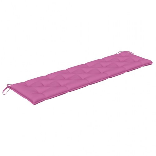 Hynde til havebænk 180×50×7 cm i oxfordstof - pink
