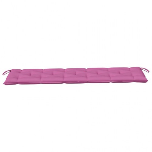 Hynde til havebænk 180×50×7 cm i oxfordstof - pink
