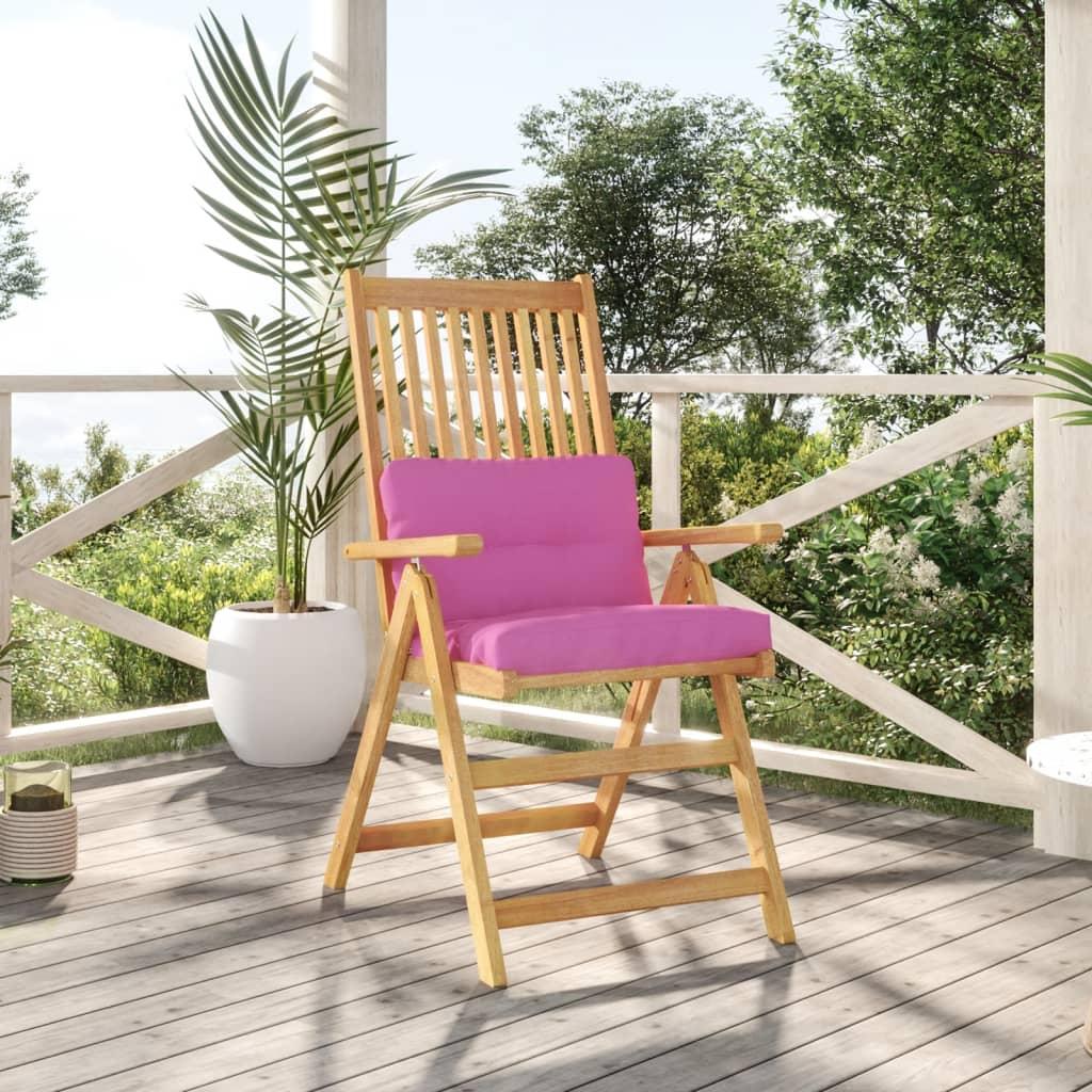 Pallehynde Stof Stribet - Lyserød / 60 x 40 x 12 cm