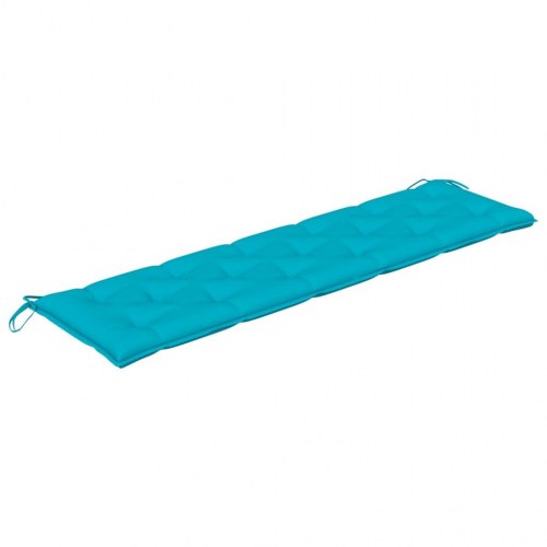 Hynde til havebænk 180 × 50 × 7 cm - oxfordstof, turkis