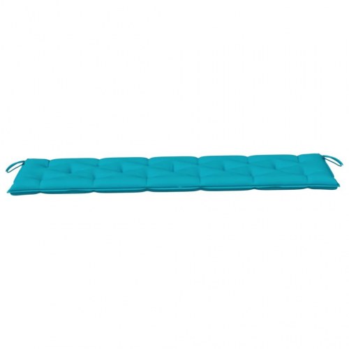 Hynde til havebænk 180 × 50 × 7 cm - oxfordstof, turkis