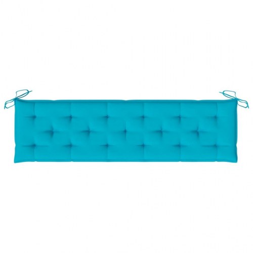 Hynde til havebænk 180 × 50 × 7 cm - oxfordstof, turkis