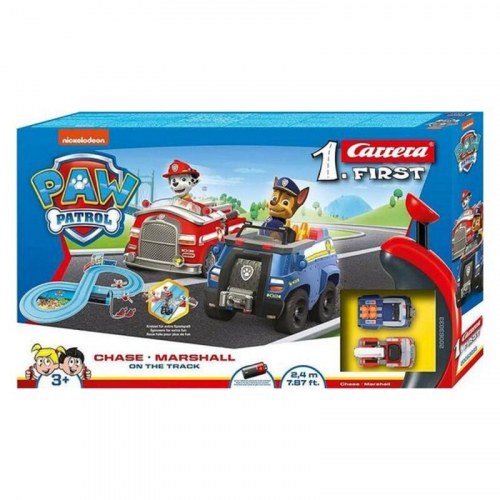 The Paw Patrol væddeløbsbane - Chase & Marshall, blå 2,4 m