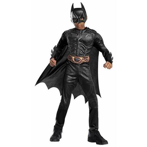 Kostume til børn Rubies Black Line Deluxe Batman 3-4 år