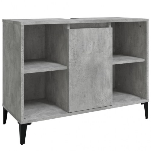 Underskab til håndvask 80 x 33 x 60 cm - betongrå