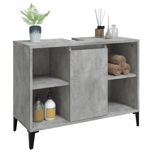 Underskab til håndvask 80 x 33 x 60 cm - betongrå