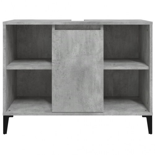 Underskab til håndvask 80 x 33 x 60 cm - betongrå