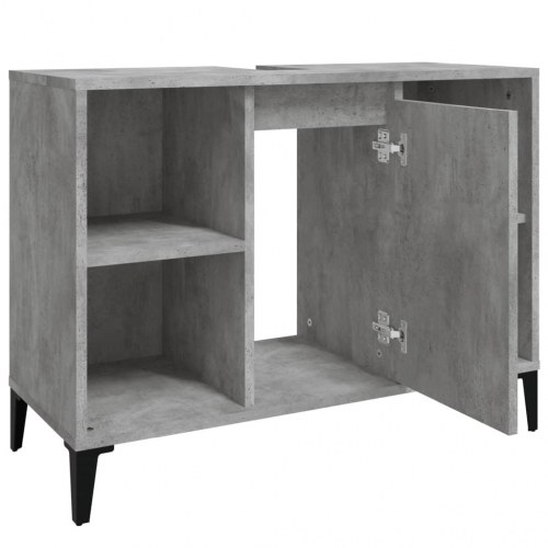 Underskab til håndvask 80 x 33 x 60 cm - betongrå