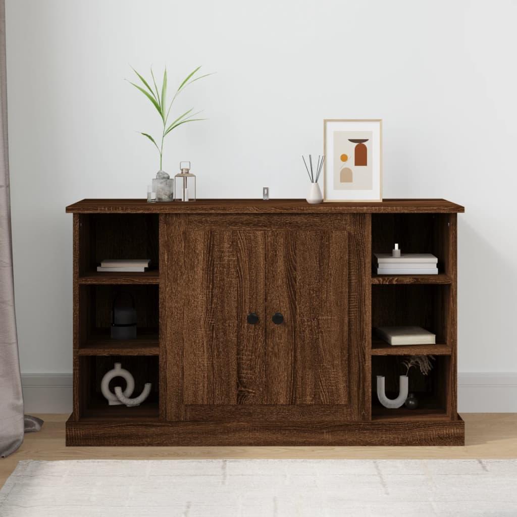 Skænk 100x35 5x60 Cm Konstrueret Træ Brun Egetræsfarve