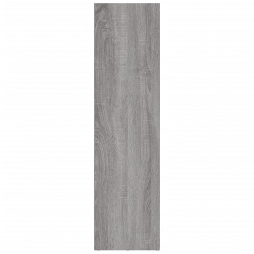 Bogreol/tv-bord 36×30×114 cm i konstrueret træ - grå sonoma-eg