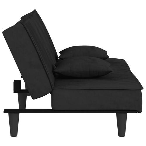 Sovesofa velour sort