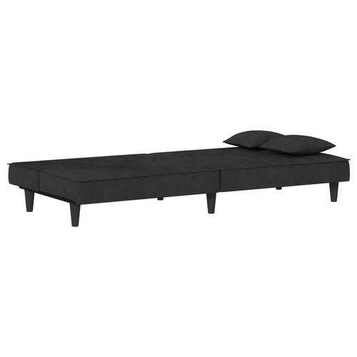 Sovesofa velour sort