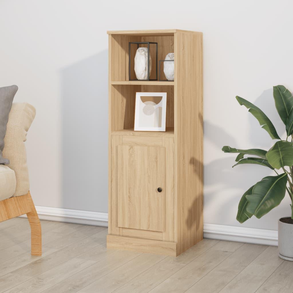 Skab 36X35,5X103,5 Cm Konstrueret Træ Etræsfarve - Sonoma-eg