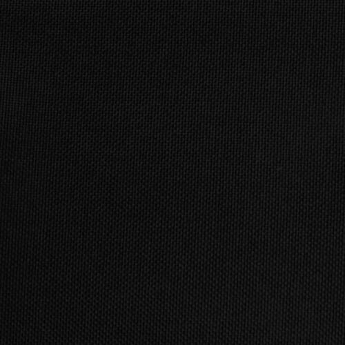 Fodskammel 51x41x40 cm stof sort