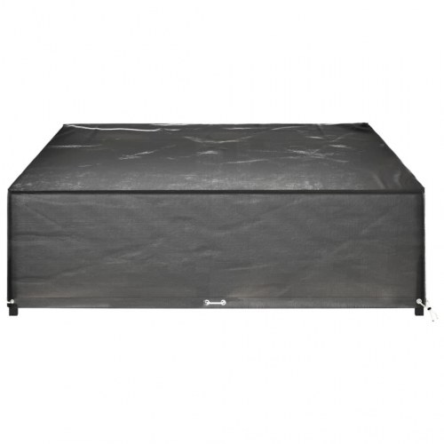 Havemøbelovertræk 2 stk. - 325 × 205 × 60 cm, rektangulært med 16 øjer