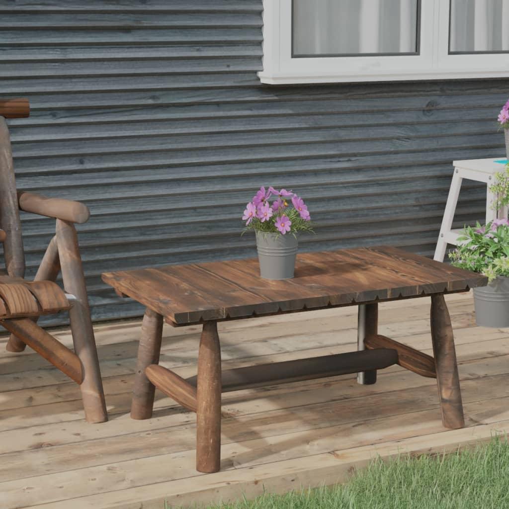 Sofabord 90x50x41 Cm Massivt Grantræ