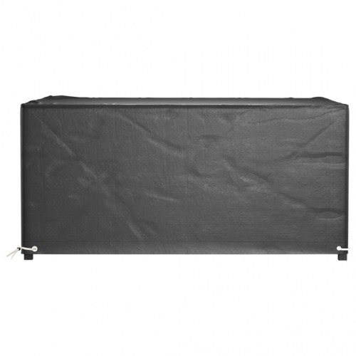 Havemøbelovertræk 180 × 135 × 80 cm - rektangulært med 8 øjer