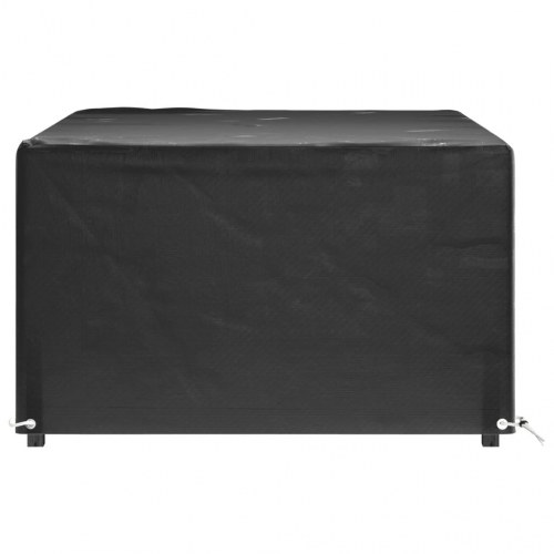 Havemøbelovertræk 180 × 135 × 80 cm - rektangulært med 8 øjer