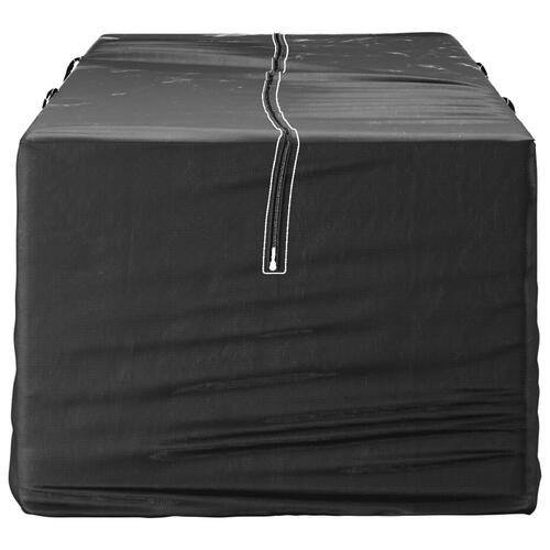 Hyndeposer 2 stk. 135x40x55 cm polyethylen sort