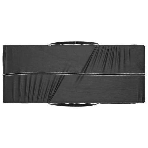 Hyndeposer 2 stk. 135x40x55 cm polyethylen sort