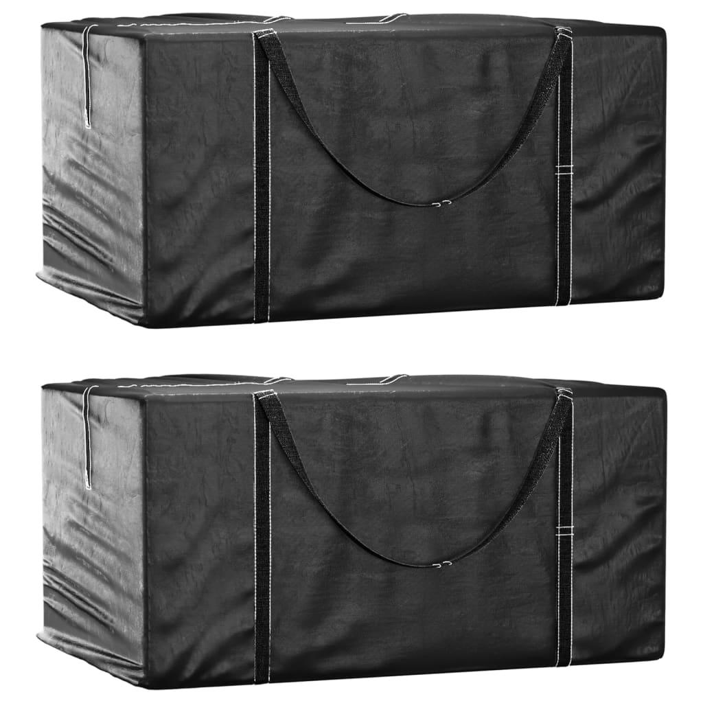 Hyndeposer 2 stk. 150x75x75 cm polyethylen sort