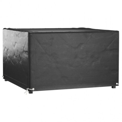 Havemøbelovertræk 125 × 125 × 75 cm - firkantet med 8 øjer