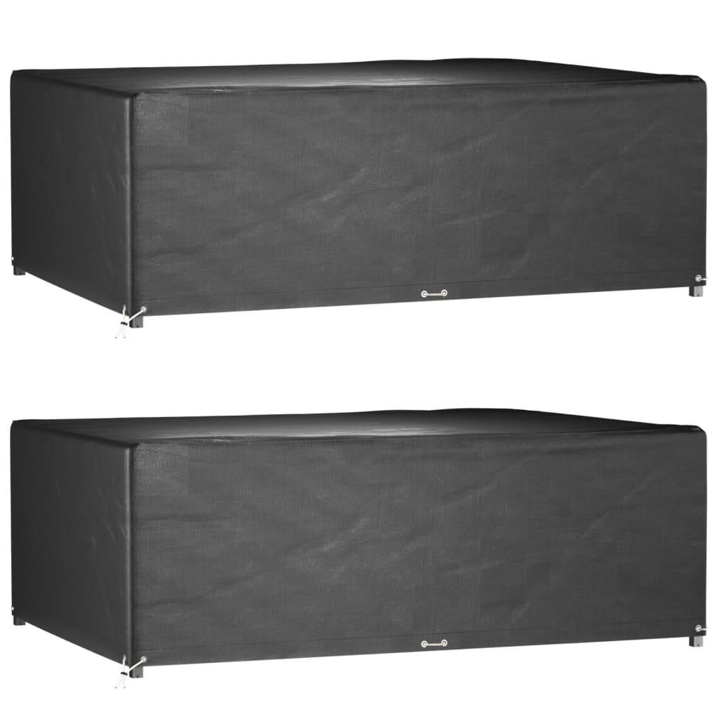 Møbelovertræk 4 Pers. Polyrattansæt 8 Huller 113X113 Cm - 2 / 270 x 180 x 90 cm