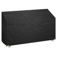 Overtræk til havebænk 210x70x70/88 cm 12 øjer polyethylen