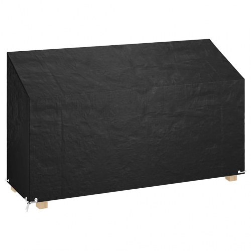 Overtræk til havebænk 210 x 70 x 70/88 cm - sort