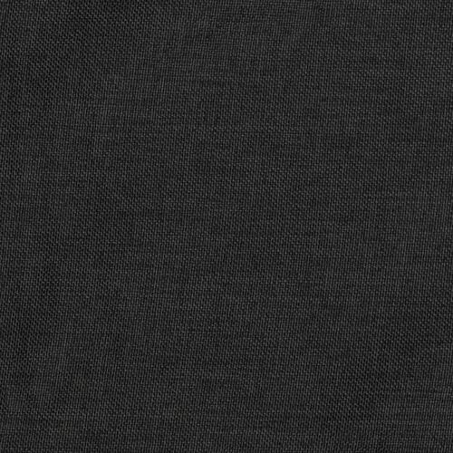Mørklægningsgardiner 2 stk. hør-look 140x245 cm antracitgrå