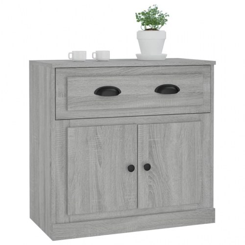 Skænk 70 x 35,5 x 67,5 cm - grå sonoma-eg