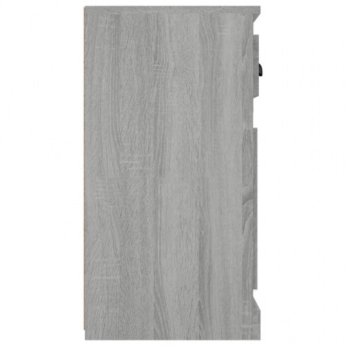 Skænk 70 x 35,5 x 67,5 cm - grå sonoma-eg