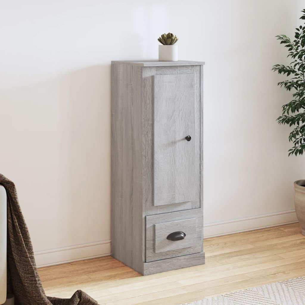 Skab 36X35,5X103,5 Cm Konstrueret Træ - Grå sonoma-eg