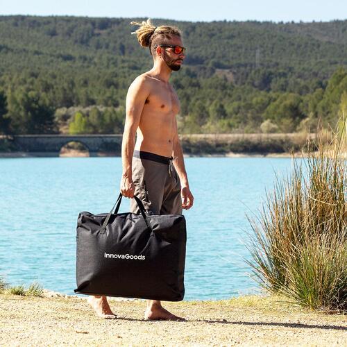 Oppustelig gennemsigtig kajak med tilbehør Paros 312 cm 2 steder